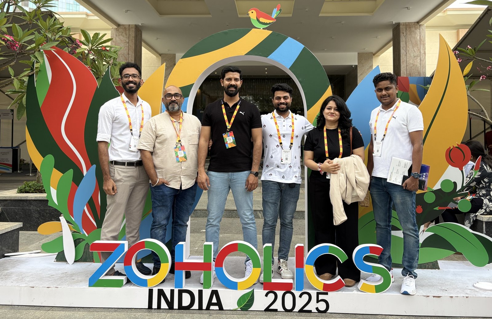 Two professional women working together